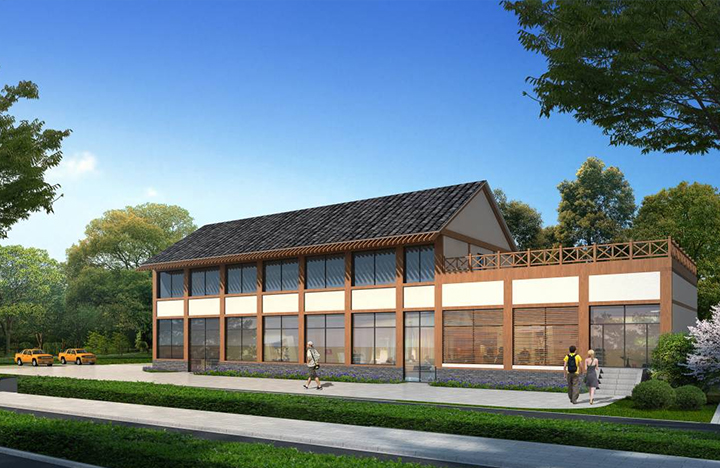 钢结构接待中心